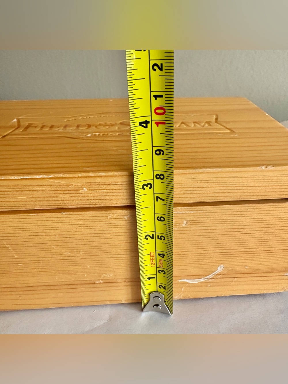 Field & Stream Rustic Wooden Storage Box - Picture 10 of 10
